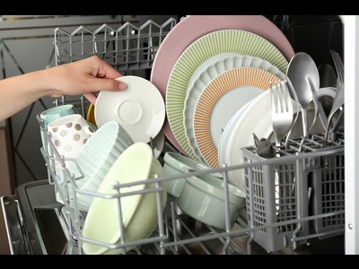 Overloading the Dishwasher- Dishwasher